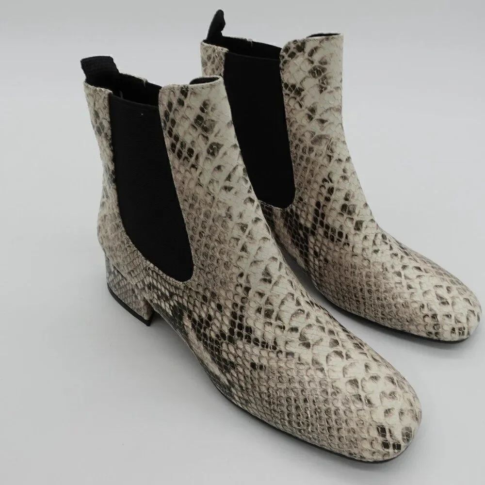 BNIB Bruno Premi Snakeskin Shoe Bootie